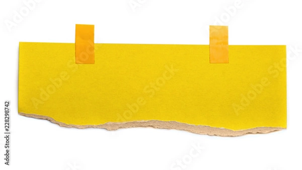 Fototapeta Torn paper background for advertising or banner message