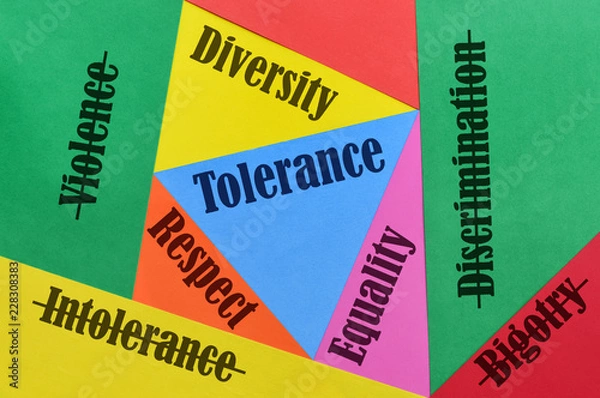 Obraz Miłość i tolerancja