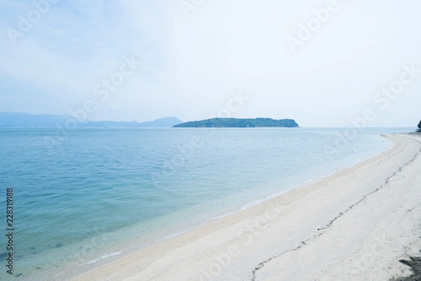 Obraz 瀬戸内海(香川県鎌野海水浴場)