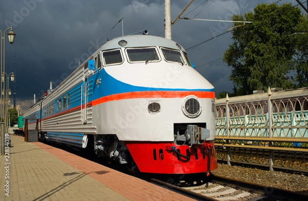 Obraz ER-200 high-speed train