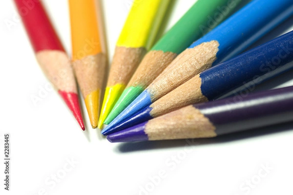 Fototapeta crayons de couleur