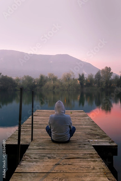 Obraz Lago di Telese