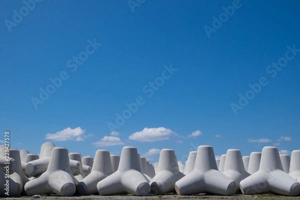 Fototapeta テトラポッド　tetrapod