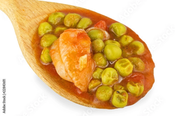 Fototapeta Sugo con Piselli 01 05 10