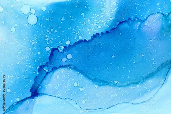 Obraz Hand painted ink texture. Abstract background.