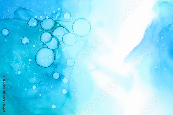 Obraz Hand painted ink texture. Abstract background.