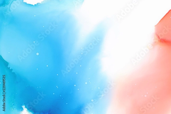 Obraz Hand painted ink texture. Abstract background.