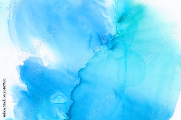 Obraz Hand painted ink texture. Abstract background.