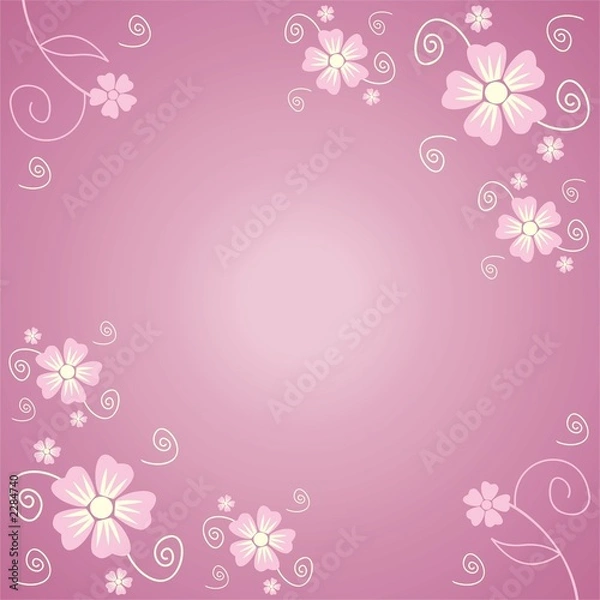 Obraz floral background