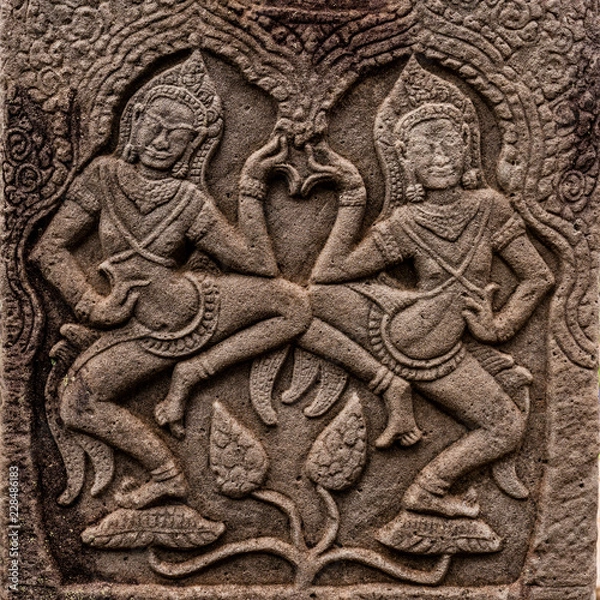 Obraz Gravure de danseuse