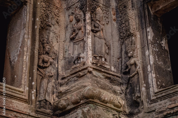 Obraz Gravure bouddhistes