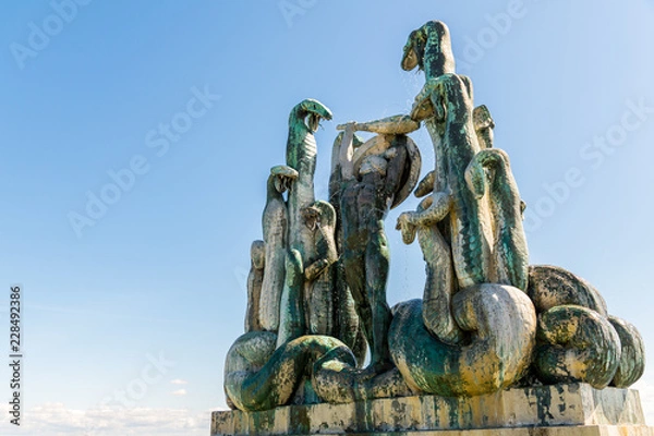 Fototapeta Heracles And The Hydra