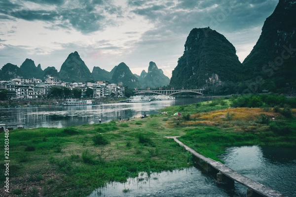 Obraz yangshuo landscape
