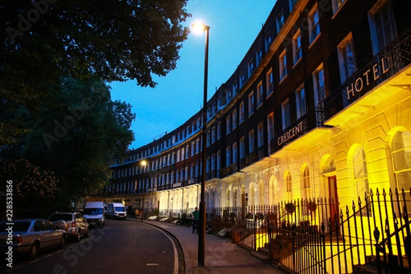 Obraz ホテルの町並み