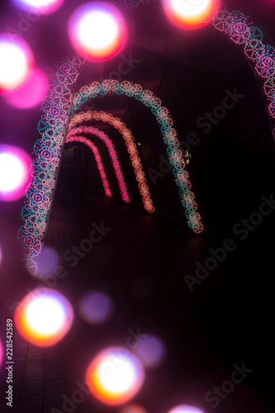 Obraz sparkler on black background