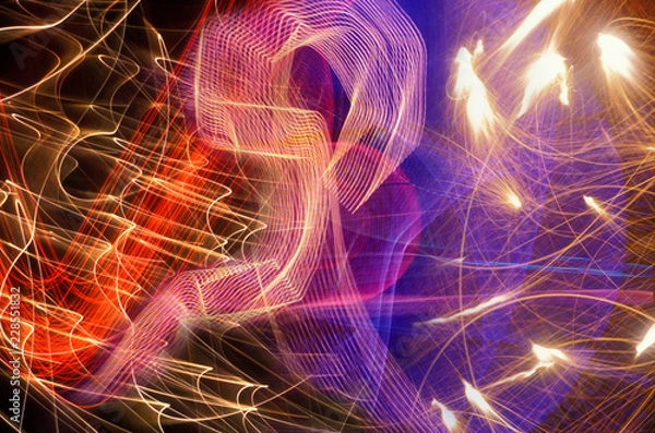 Fototapeta Light Motion