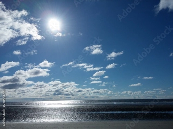 Fototapeta Nordsee Sonniger Tag