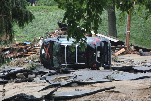 Obraz Ellicott City, Md flood