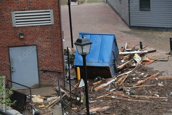 Obraz Ellicott City, Md flood