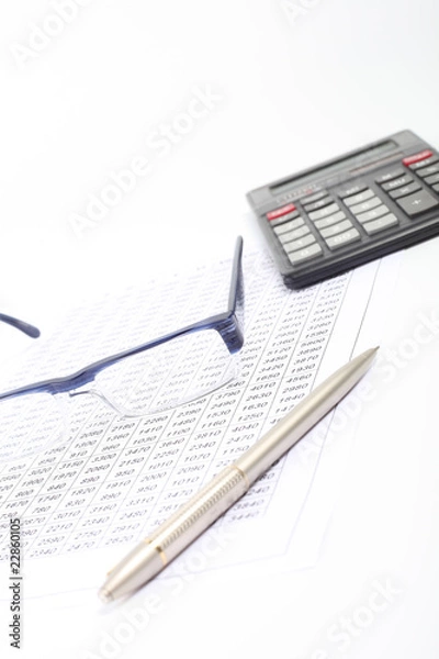 Fototapeta Finance documents