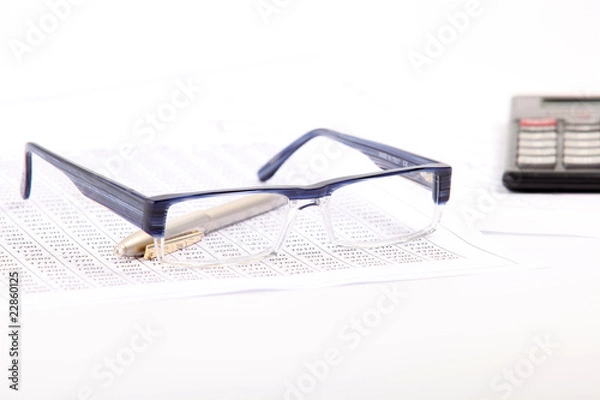 Fototapeta Finance documents