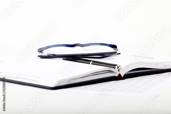 Fototapeta Finance notepad