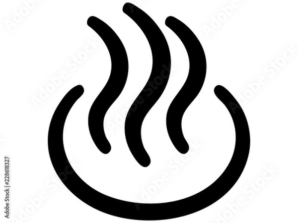 Obraz 温泉マーク