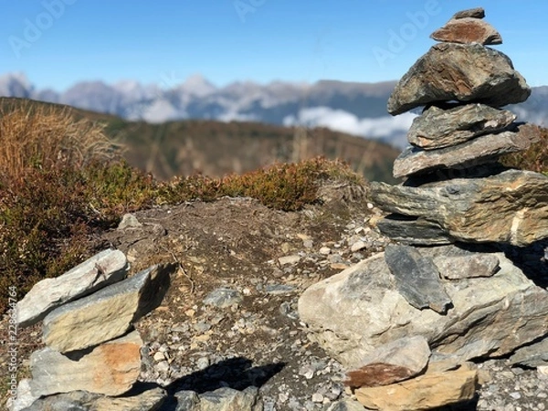 Fototapeta Kunst am Berg
