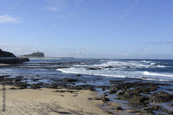 Obraz Newcastle beach in Winter 
