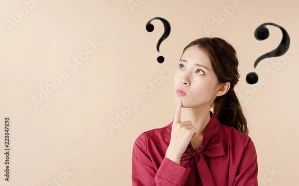 Obraz Myśląca kobieta