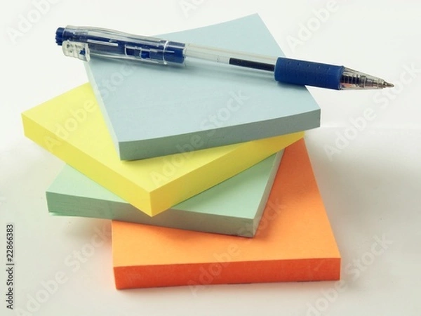 Obraz paper sticky notes