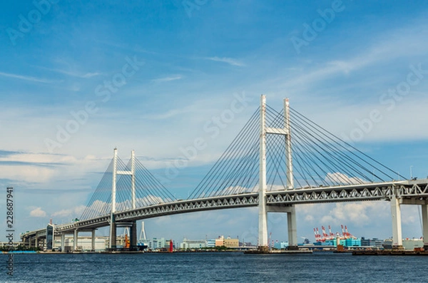 Obraz 横浜港青空