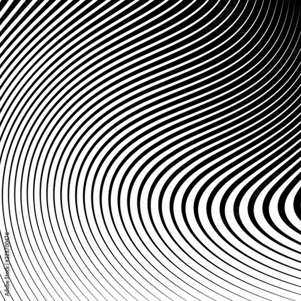 Obraz Abstract Vector Background of Waves