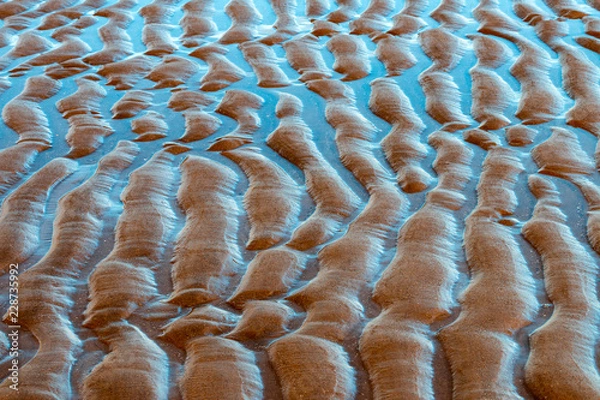 Obraz Deep ripples in the sand