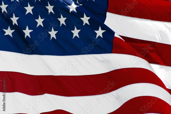 Fototapeta american flag