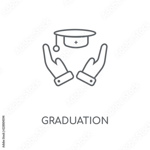 Obraz graduation icon