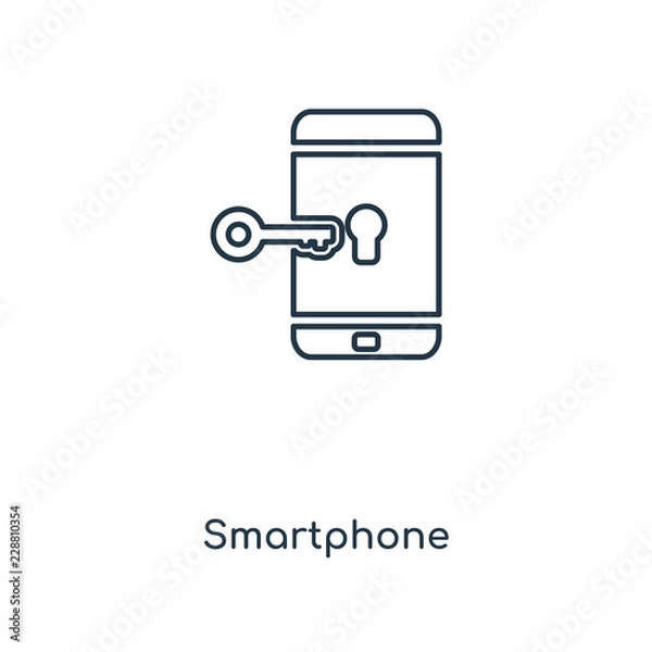 Fototapeta smartphone icon vector