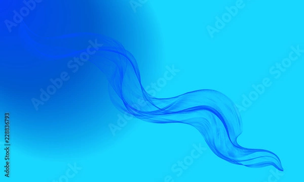 Fototapeta background with blue waves