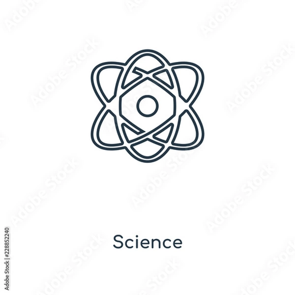 Fototapeta science icon vector icon vector