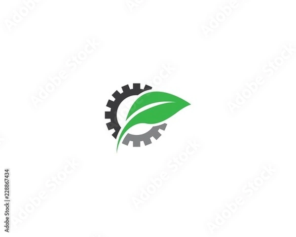 Obraz Ecology logo illustration