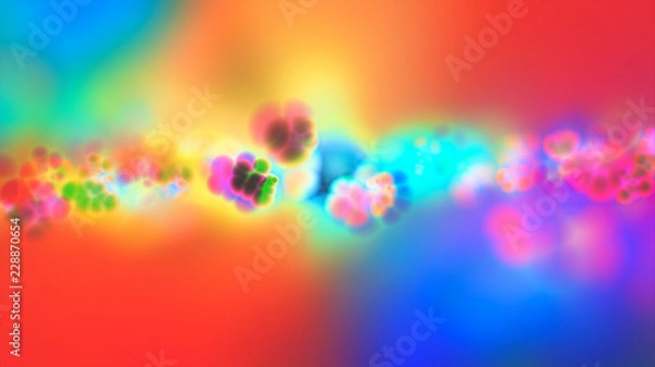 Fototapeta Images in clinical medicine. Introduction to nanotechnology. Biomedical imaging. Experiments and development of medicines. Nanotechnology news, medical related images. 3d rendering