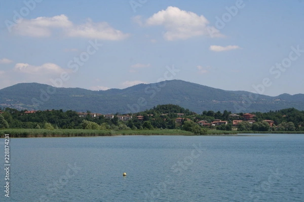 Obraz Sotto il cielo e sopra l'acqua