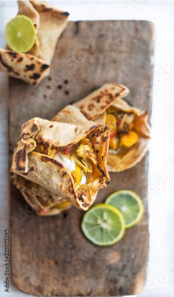 Obraz baked potato with cheese