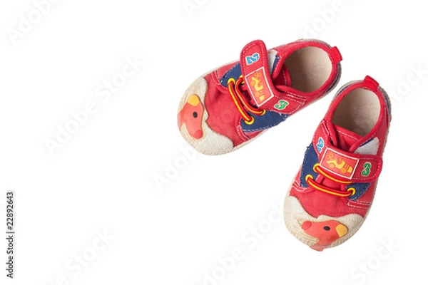 Fototapeta child shoe