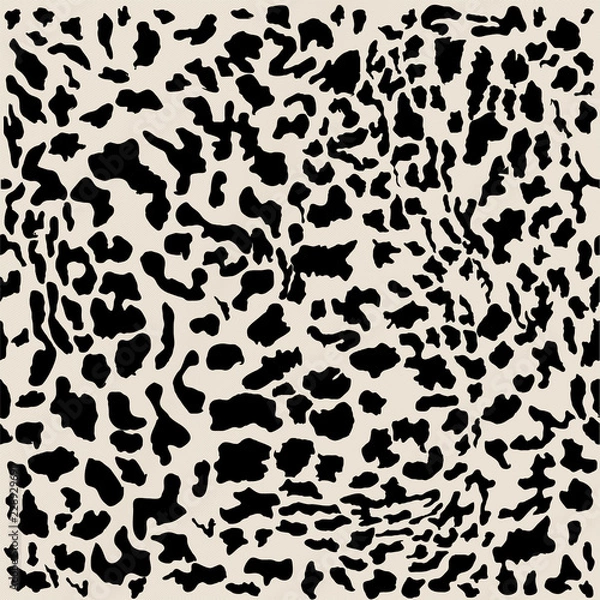 Obraz Seamless Leopard fur pattern, background