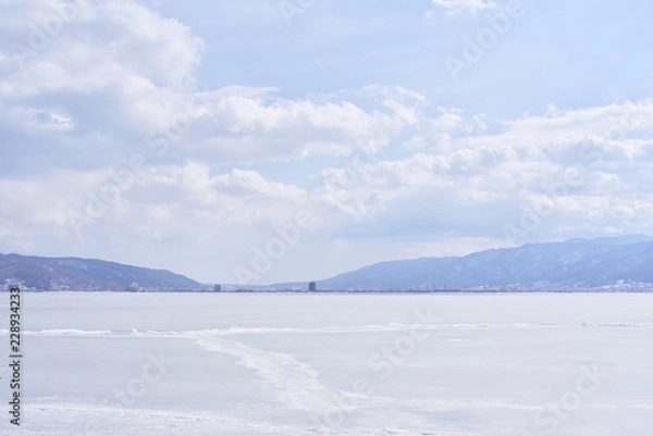 Fototapeta 諏訪湖