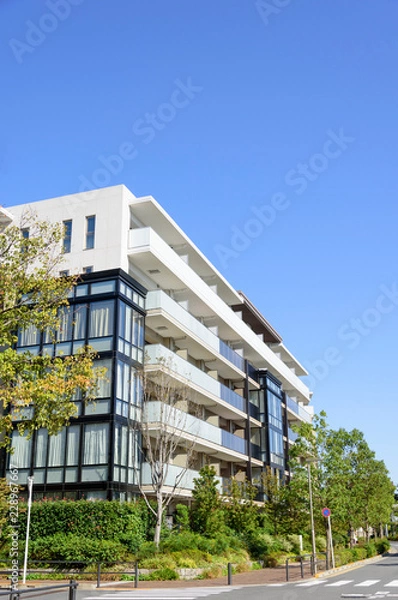 Obraz 低層型の高級分譲マンション