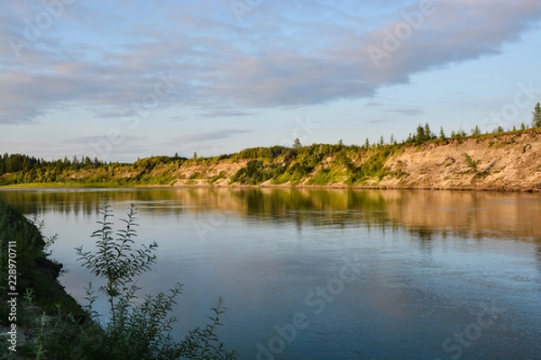 Obraz The river in the natural Park on the Taimyr Peninsula.