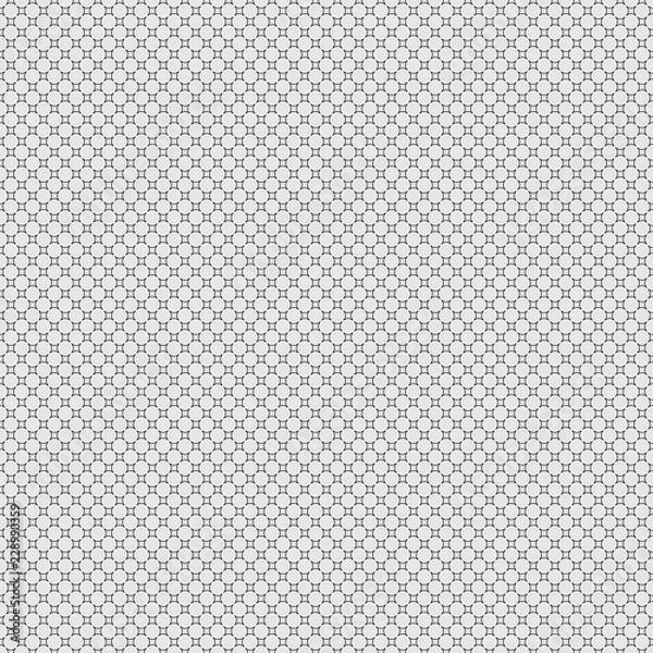 Fototapeta Modern stylish texture. Repeating circles background.