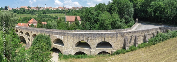 Obraz doppelbrücle rothenburg
